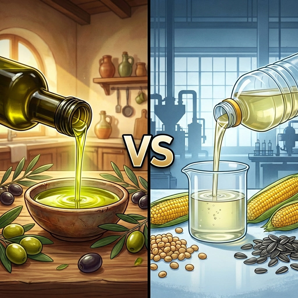 EVOO vs. Seed Oils: Why the Science Favors Extra Virgin Olive Oil