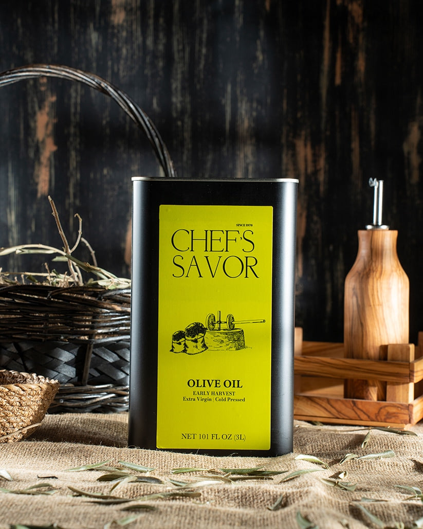 Early Harvest Extra Virgin Cold Pressed Olive Oil – 101 fl oz Tin