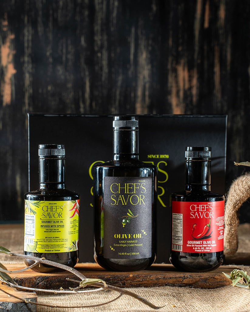 Early Harvest Extra Virgin Olive Oil Set – 3 Pack